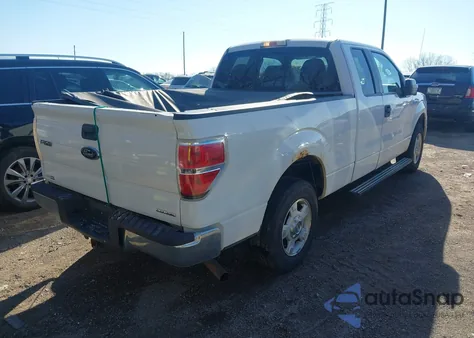 2012 Ford F-150 Xlt из США, поврежденный, VIN 1FTEX1CM4CFC26324